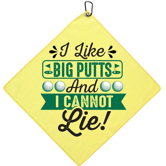 SPORTS TOWEL - GOLF BIG PUTTS