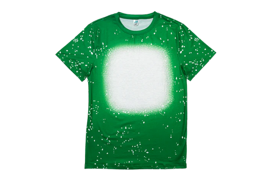 Z. T-Shirts Faux Bleached - BLANK CUSTOM GREEN