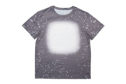 Z. T-Shirts Faux Bleached - BLANK CUSTOM GREY