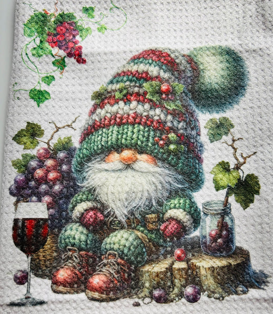 TOWELS - GNOME FRUITS GRAPES