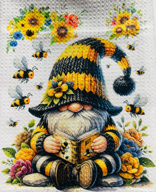 TOWELS - GNOME BEES/HONEY BEE BOOK