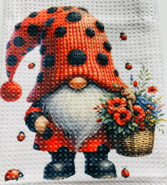 Towels -  GNOME LADYBUG