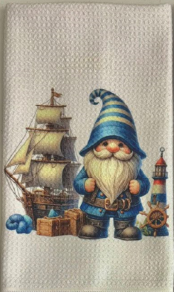 TOWELS - GNOME NAUTICAL BOAT