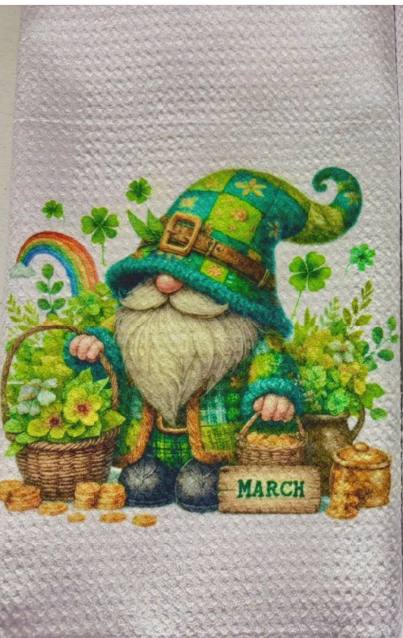 Towels - GNOME ST. PATRICKS DAY