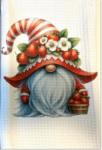 Towels -  Gnome Fruits (Blueberry, Grapes, Strawberries)