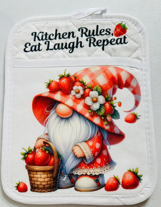 Pot Holders - Gnomes