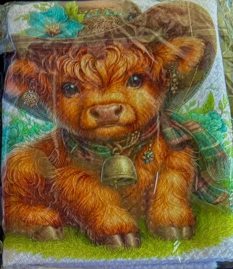 Towels -  Highland Cow Cowboy Hats