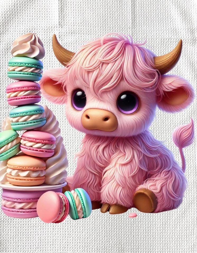 Towels - HIGHLAND COW SWEETS