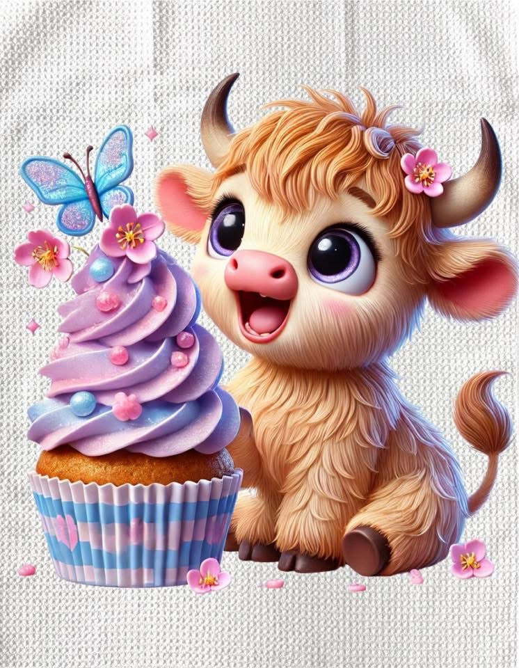 Towels - HIGHLAND COW SWEETS