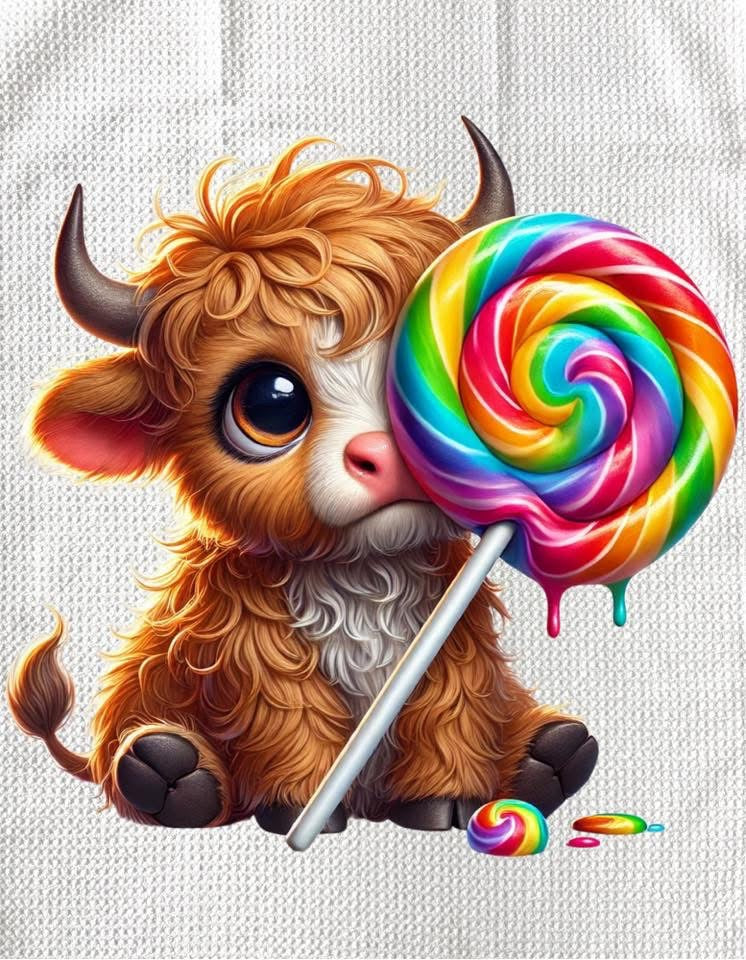 Towels - HIGHLAND COW SWEETS