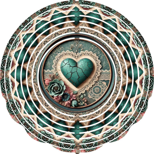 WIND SPINNER - HEART CRACKED