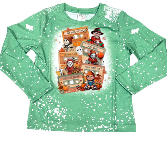 LS Faux Bleached - HALLOWEEN BOYS OF FALL