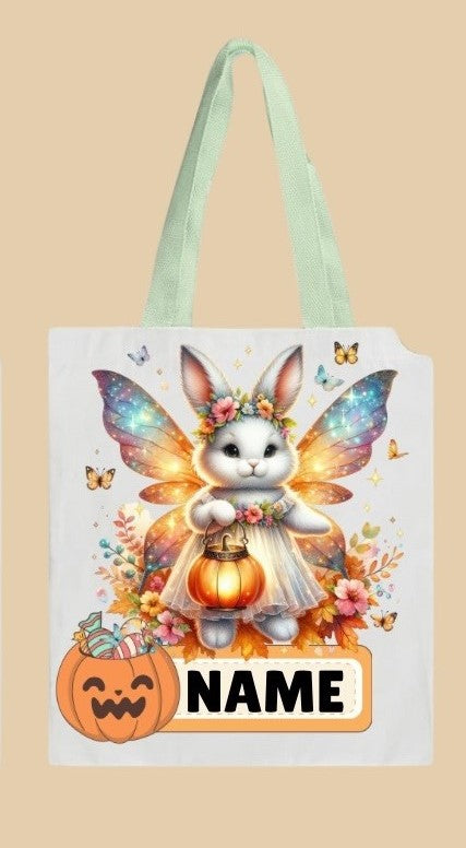 TRICK OR TREAT BAGS - BUNNY FAIRY STANDING