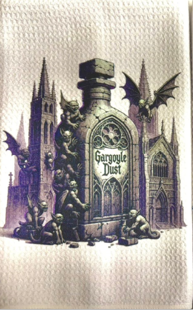 TOWELS - HALLOWEEN POTION GARGOYLE DUST