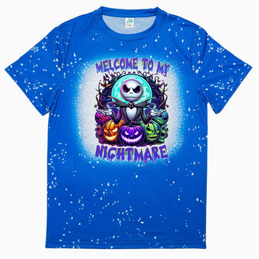 T-Shirts Faux Bleached - HALLOWEEN