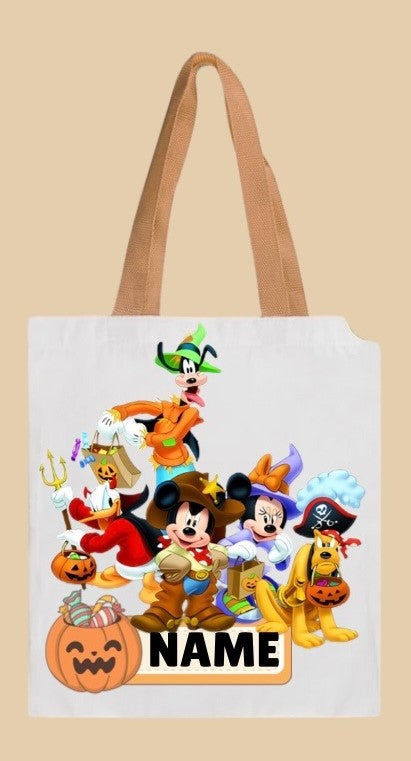 TRICK OR TREAT BAGS - MOUSE COWBOY & FRIENDS