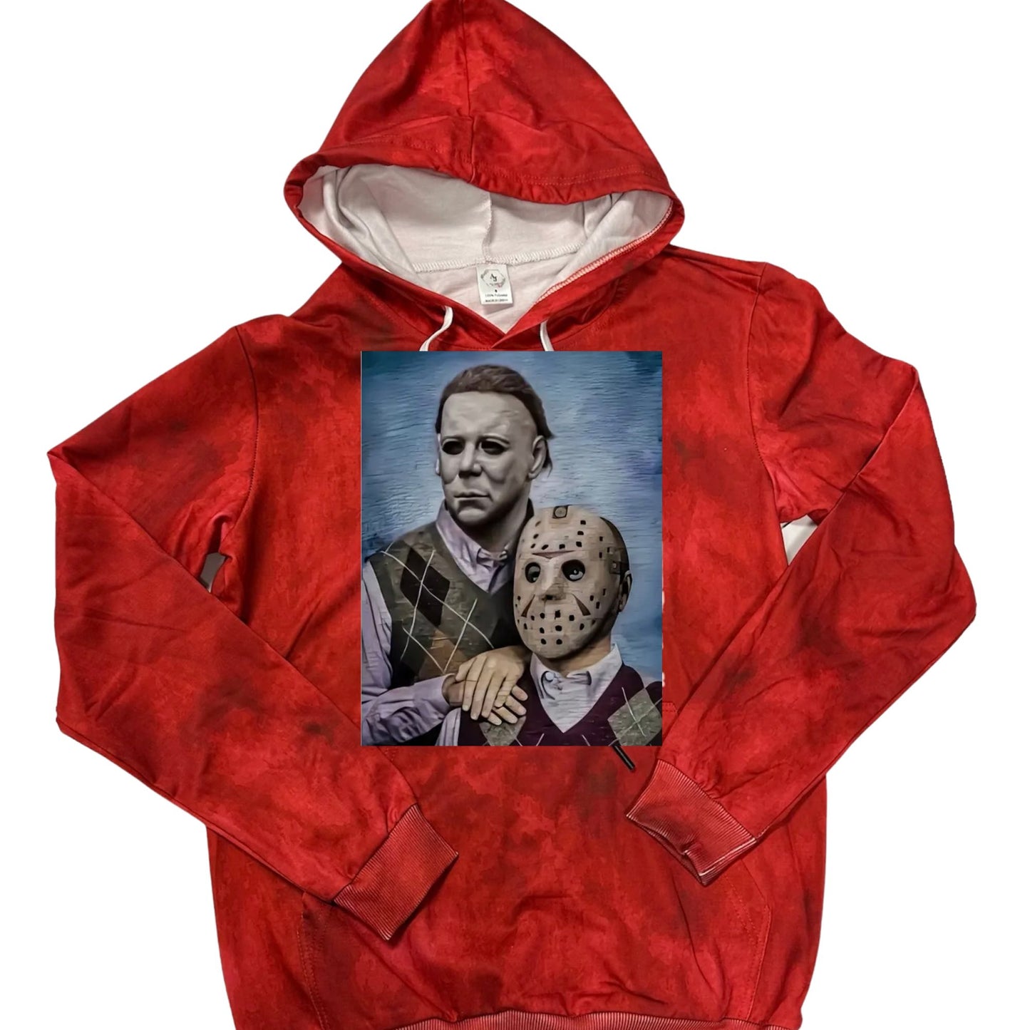 Hoodies Fleeced LIne and Faux Bleached- Halloween