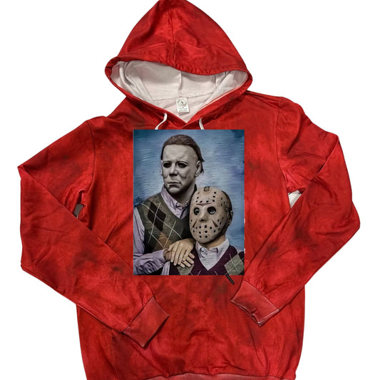 Faux Bleached/Pattern - HALLOWEEN FAMILY PHOTO