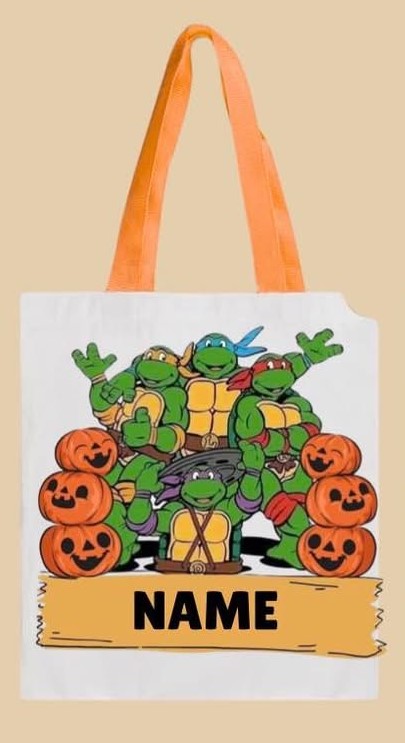 TRICK OR TREAT BAGS - TEENAGE NINJA TURTLES