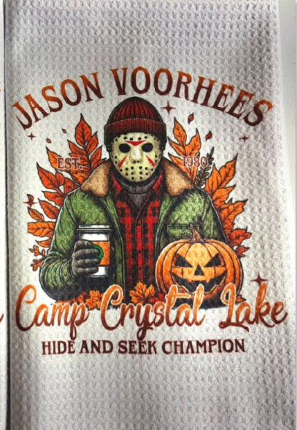 TOWELS - FALL JASON VOORHEES CAMP CRYSTAL LAKE