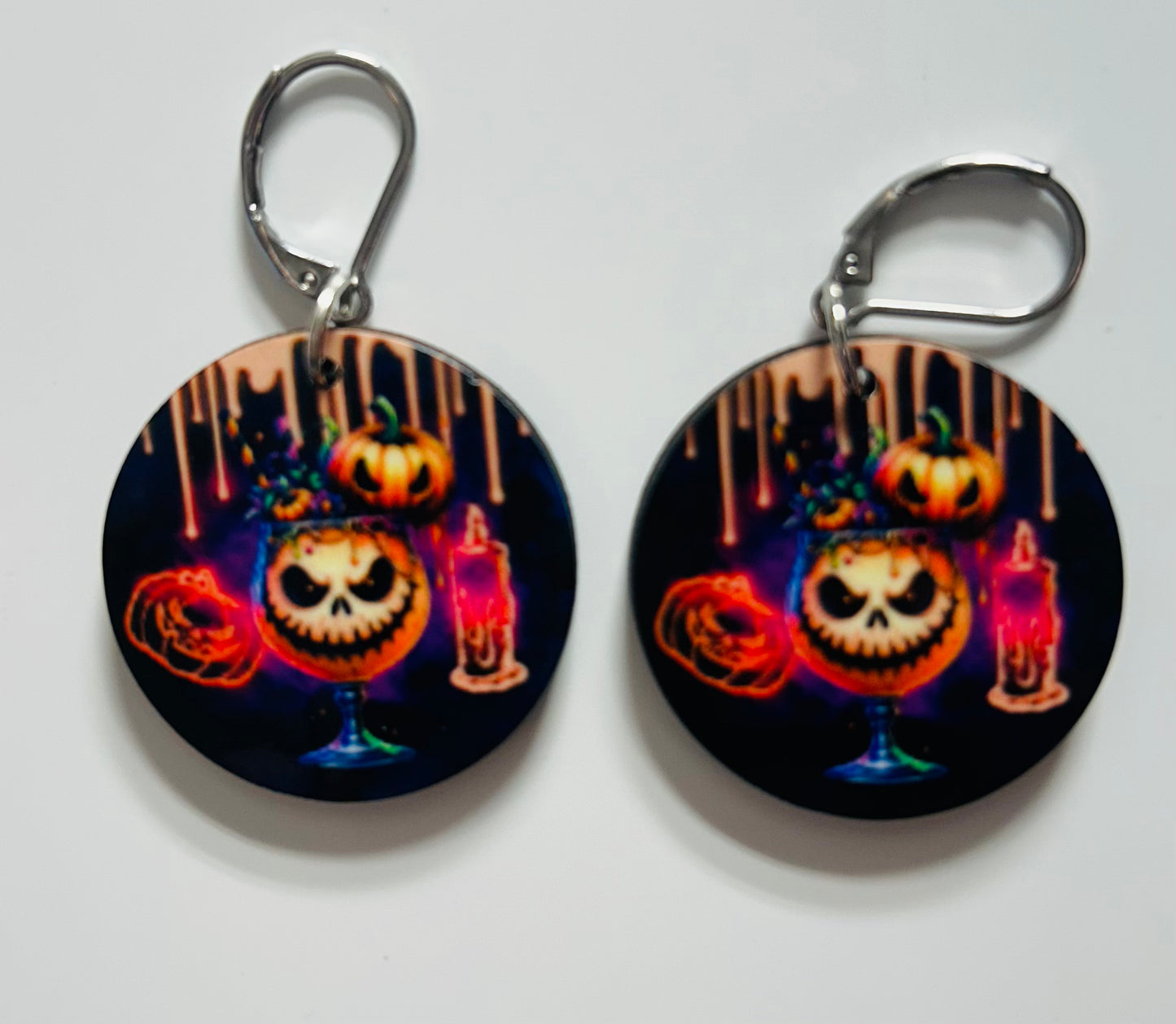 Earrings Double Sided - Halloween