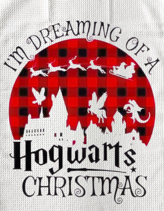 TOWELS - CHRISTMAS HOGWARTS