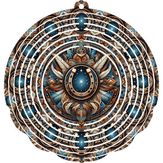 WIND SPINNER - HORSESHOE