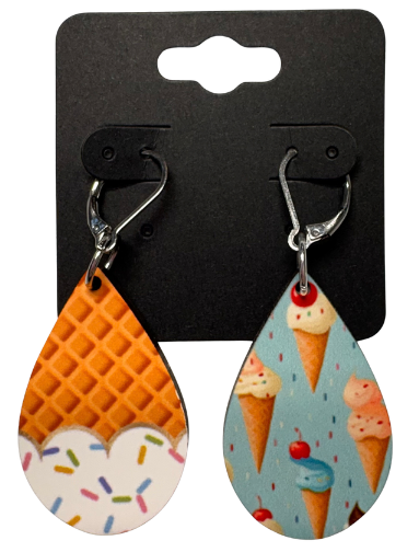 EARRINGS - ICE CREAM