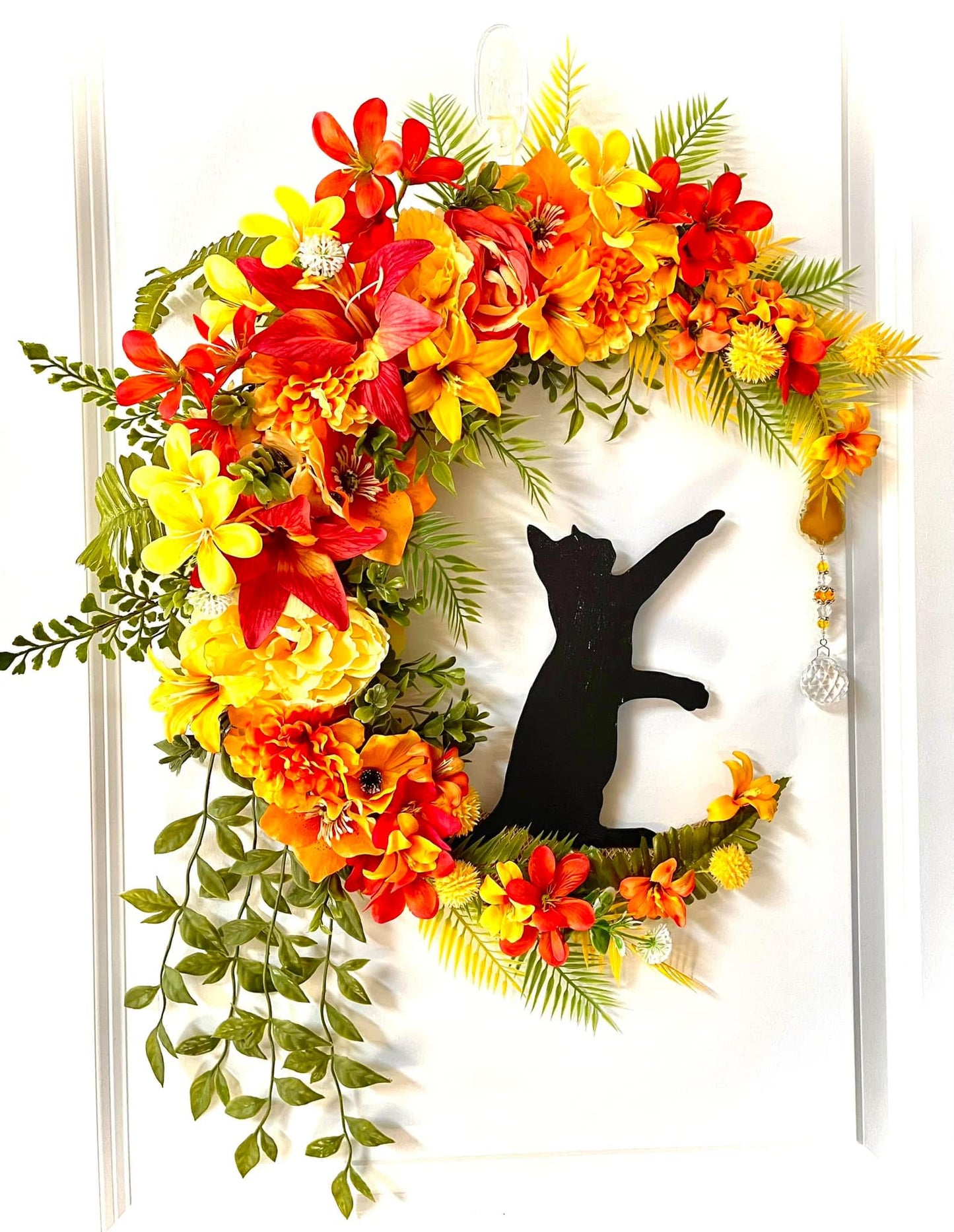 Mystic - Cat Moon Wreath