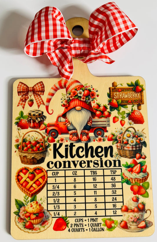 DECOR BOARDS - CONVERSION GNOME STRAWBERRY