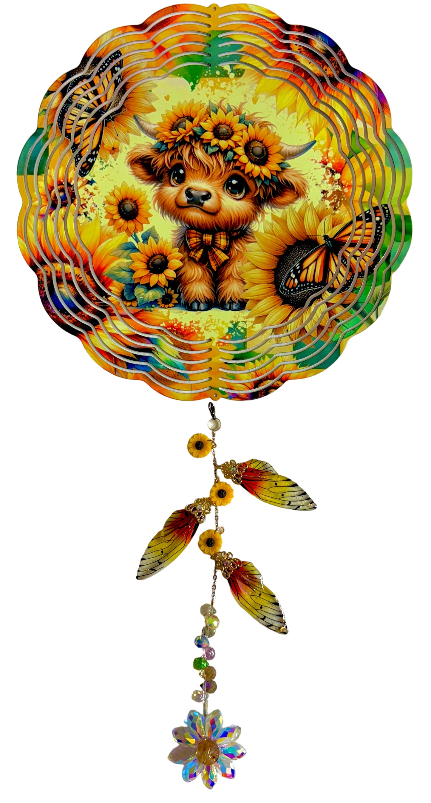 WIND SPINNERS - HIGHLAND COW