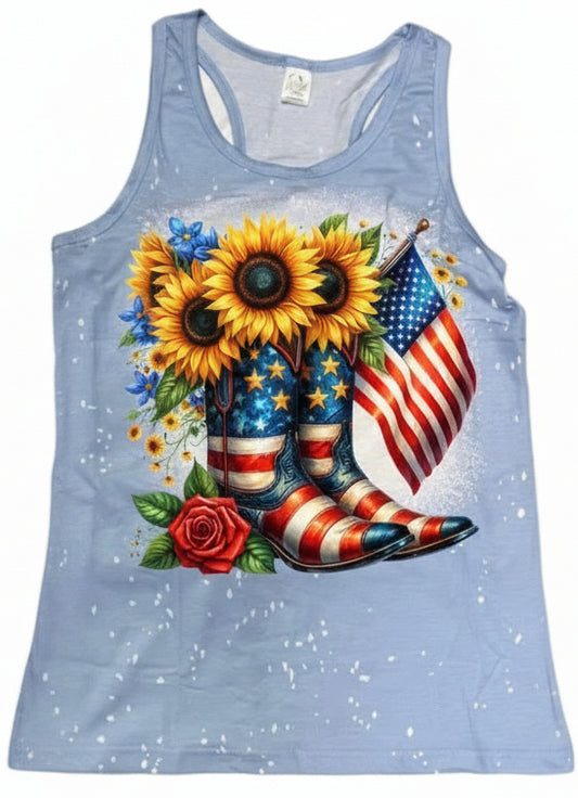 WSB FAUX BLEACHED - AMERICAN SUNFLOWERS