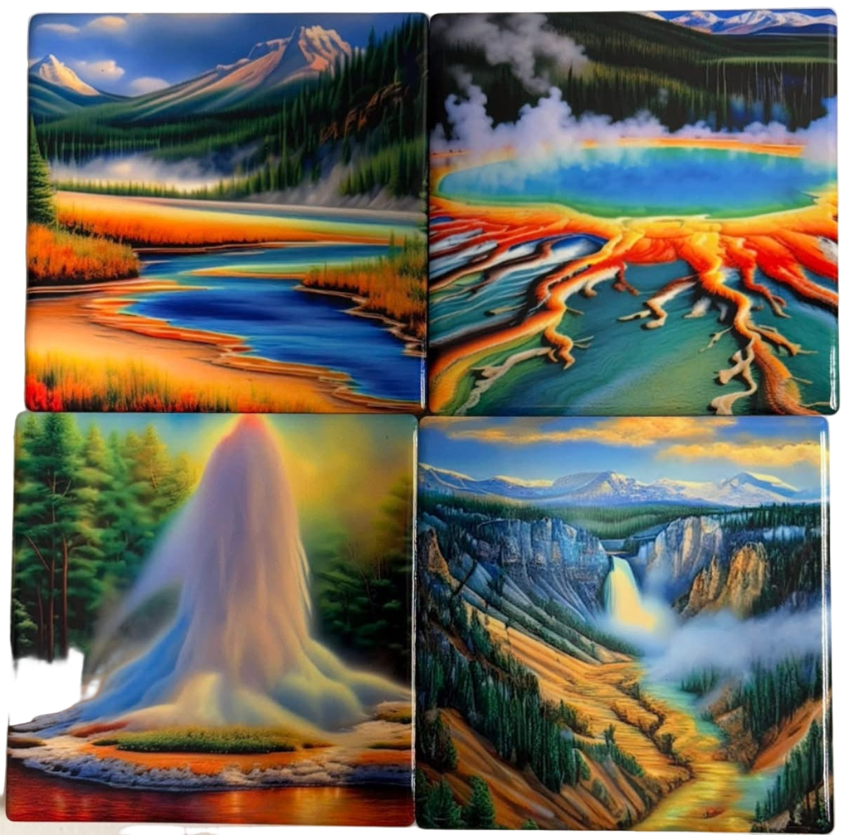 Coasters 4/pk - MISC. DESIGNS