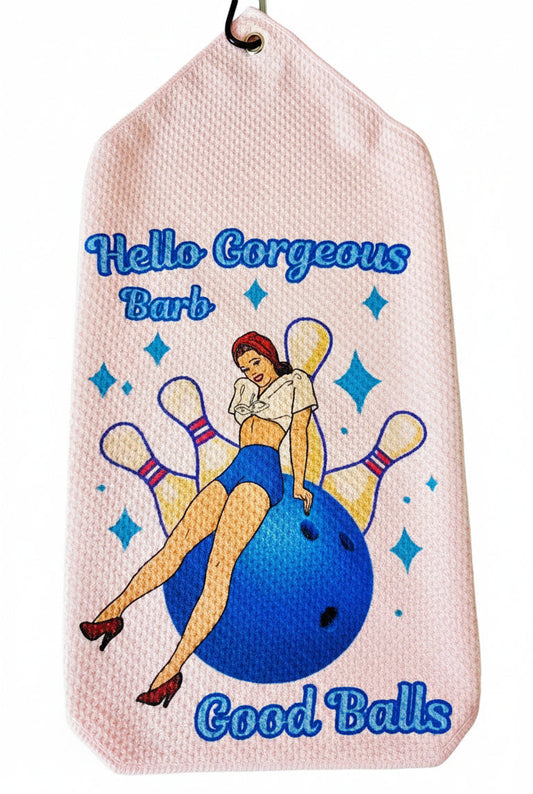 Sports Towel wi/Caribiner - Misc Designs