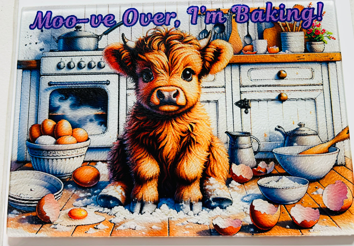 Cutting Board - HIGHLAND COWS