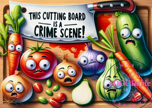 Cutting Board - VEGGIES THIS CUTTING BOARD
