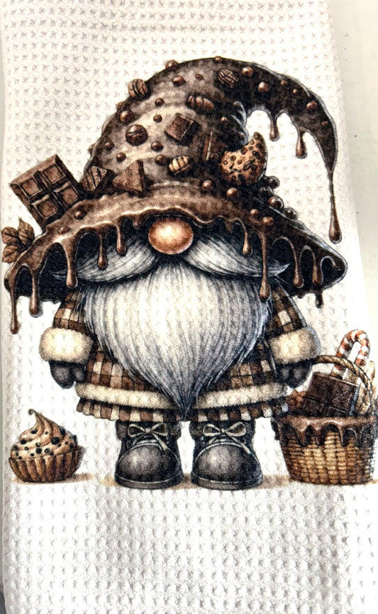 TOWELS - GNOME CHOCOLATE DARK HAT
