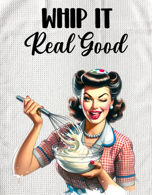 TOWELS - LADIES VINTAGE HOUSEWIFE REAL