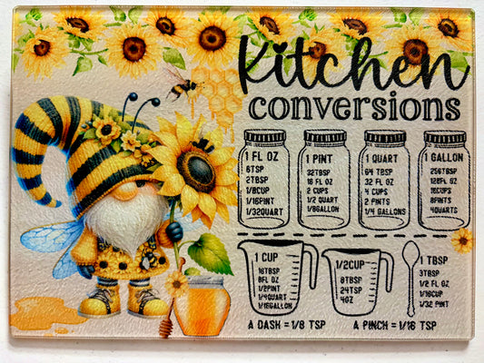 Cutting Board - GNOMES SUNFLOWER CONVERSION