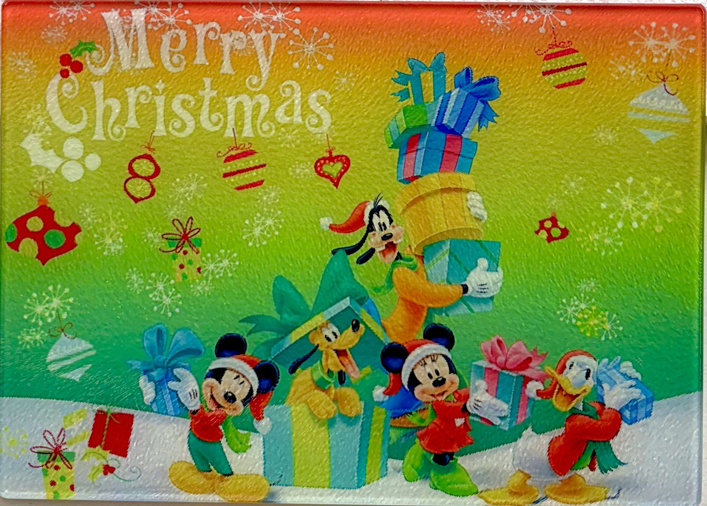 Cutting Board - CHRISTMAS DISNEY
