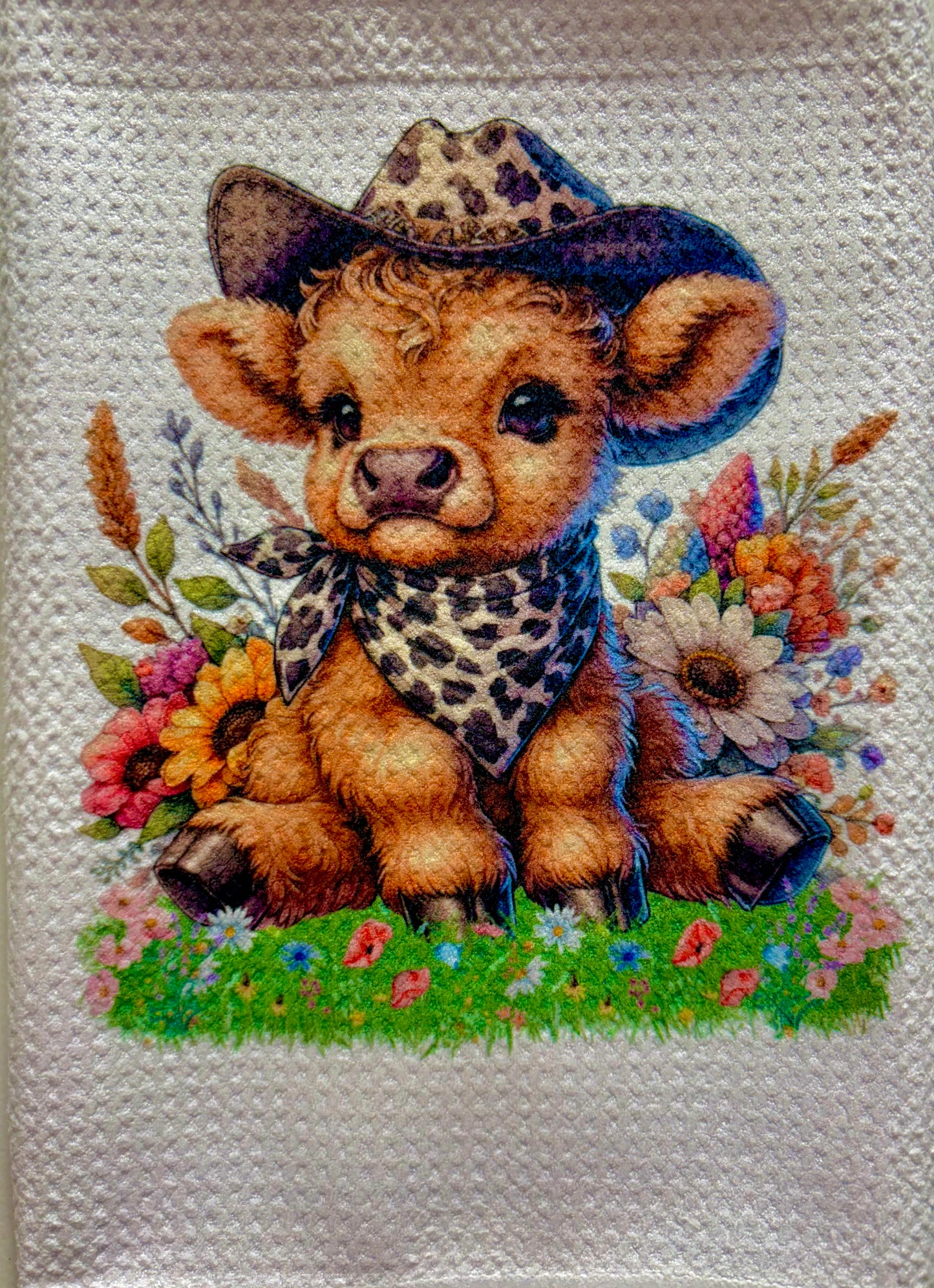 Towels - HIGHLAND COW COWBOY HATS