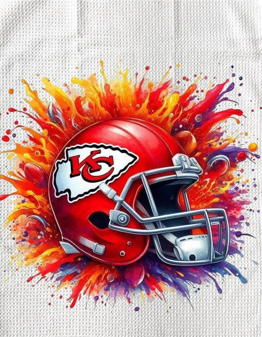 TOWELS - FOOTBALL KANSAS CITY CHIEFS HELMET