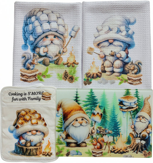KITCHEN SET - GNOME SMORES (4 PIECE)