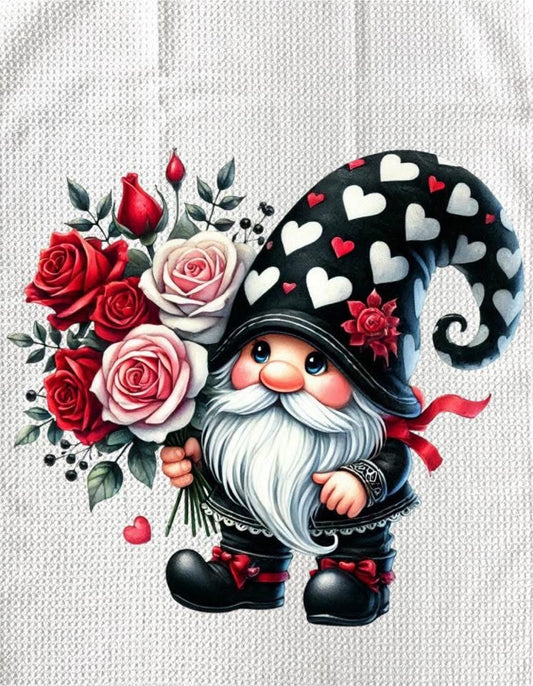 Towels - GNOME VALENTINES (BLACK HATS)