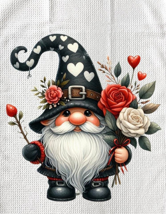 Towels - VALENTINES GNOME BELT BUCKLE HAT