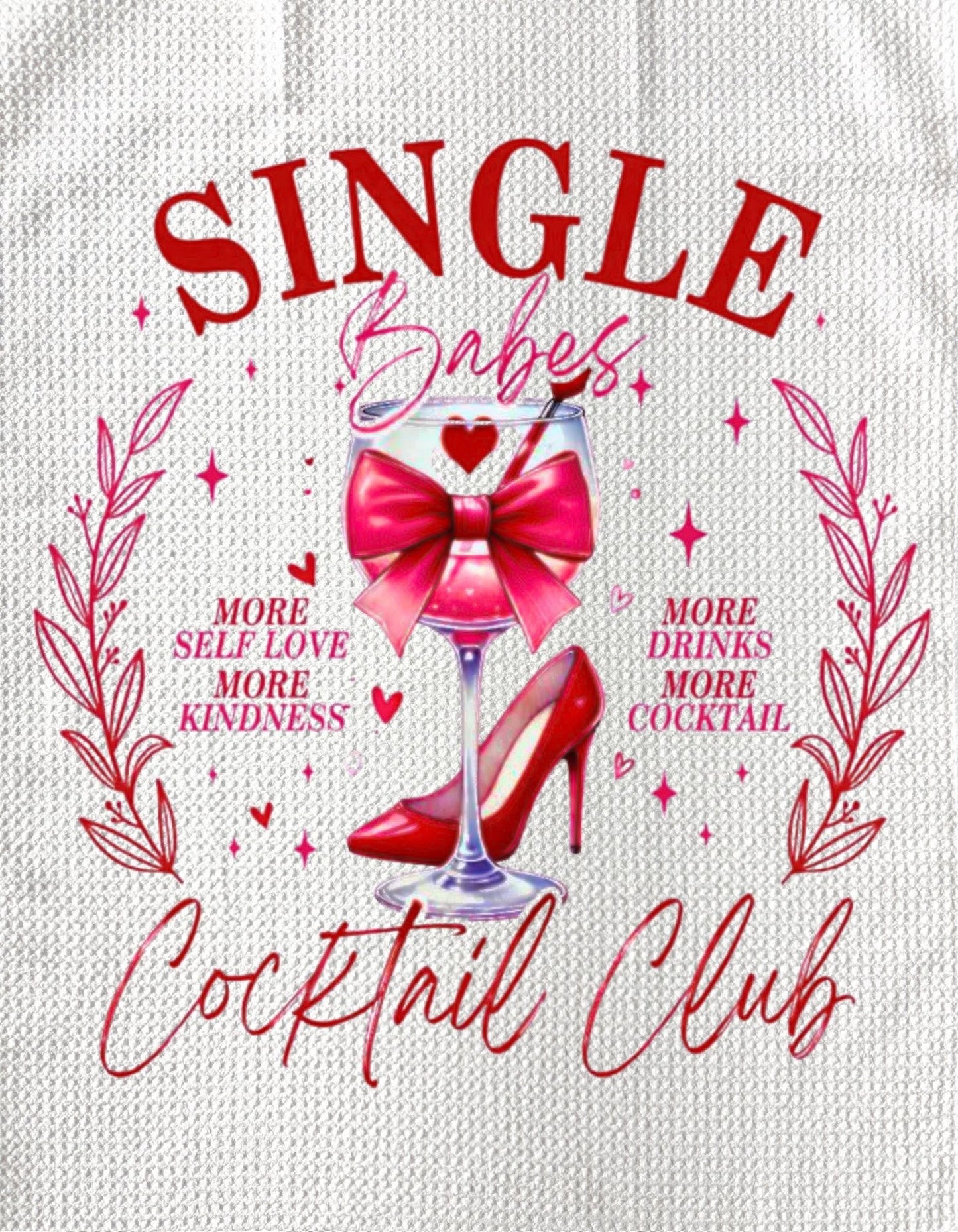 TOWELS - VALENTINE'S SINGLES CLUB