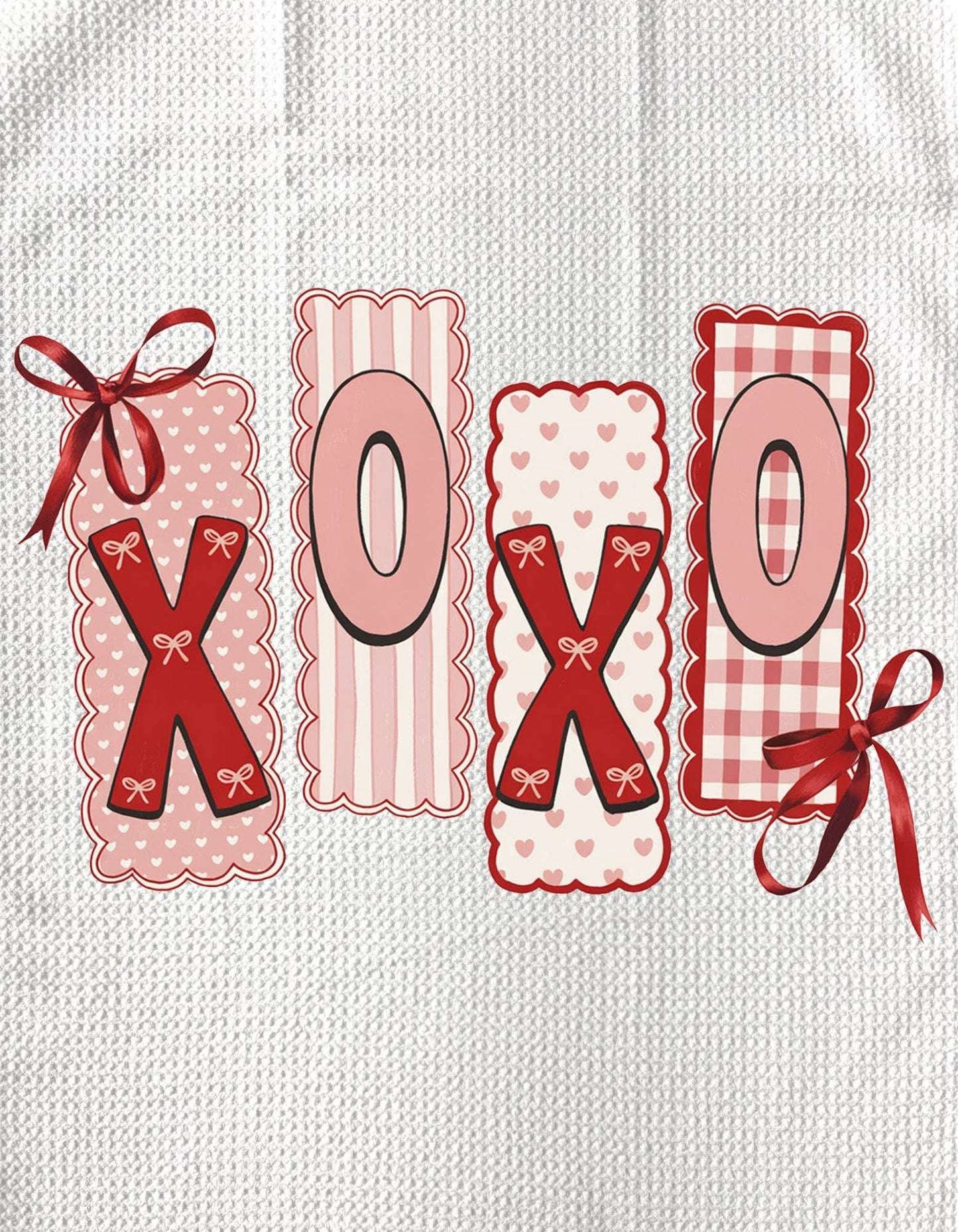 TOWELS - VALENTINE'S XOXO