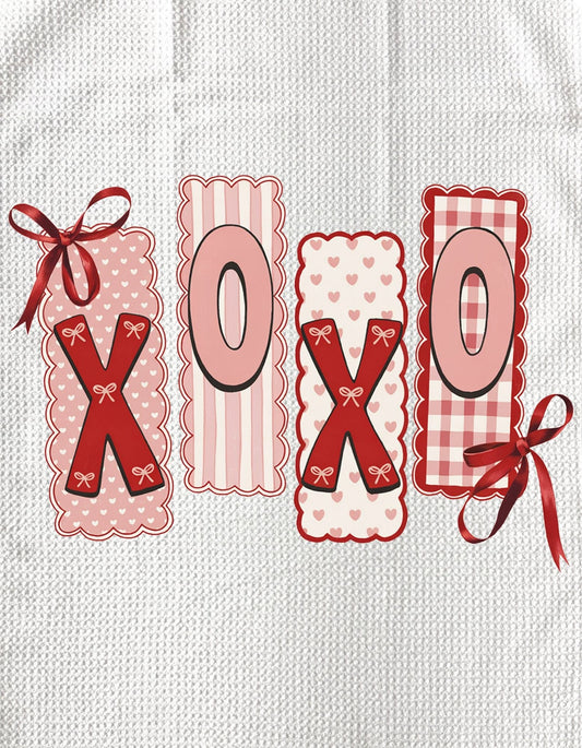 TOWELS - VALENTINE'S XOXO