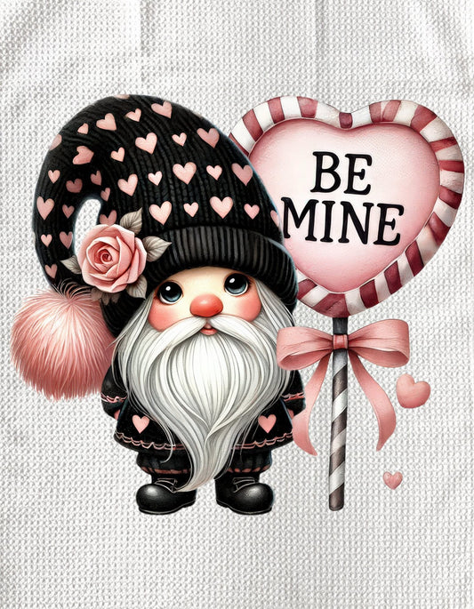 TOWELS - VALENTINE'S GNOME BE MINE SIGN