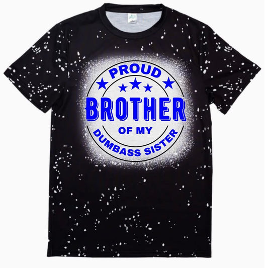 T-Shirts Faux Bleached - PROUD BROTHER